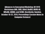 [PDF Download] Advances in Conceptual Modeling: ER 2015 Workshops AHA CMS EMoV MoBID MORE-BI