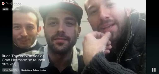 Vera, Rudo y Taka Taka en periscope (México) 20-01-2016