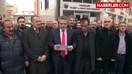 Hakkari İl Merkezinin Yüksekova'ya Taşınması - Htso Başkanı Taş