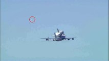 Mysterious Alien UFO Flys in Front of NASA SCA