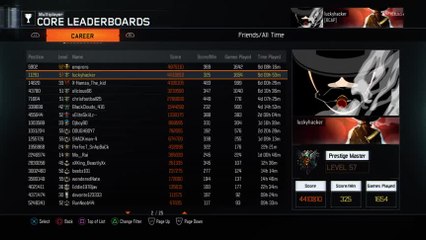 BO3 FINALLY MASTER PRESTIGE- road to level 1000
