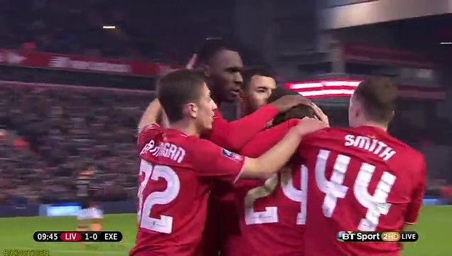 Liverpool vs Exeter City – Highlights & Full Match HL Extended – 20 Jan 2016