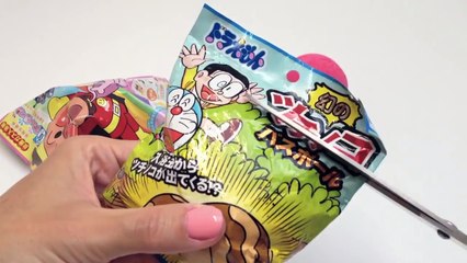 Anpanman Bath Balls アンパンマン　びっくらたまご Doraemon ドラえもん バスボール Pikachu Pokemon ピカチュウ ポケットモンスター