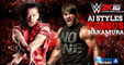 Aj Styles Vs. Shinsuke Nakamura | WWE 2K16 (Skype Event #02)