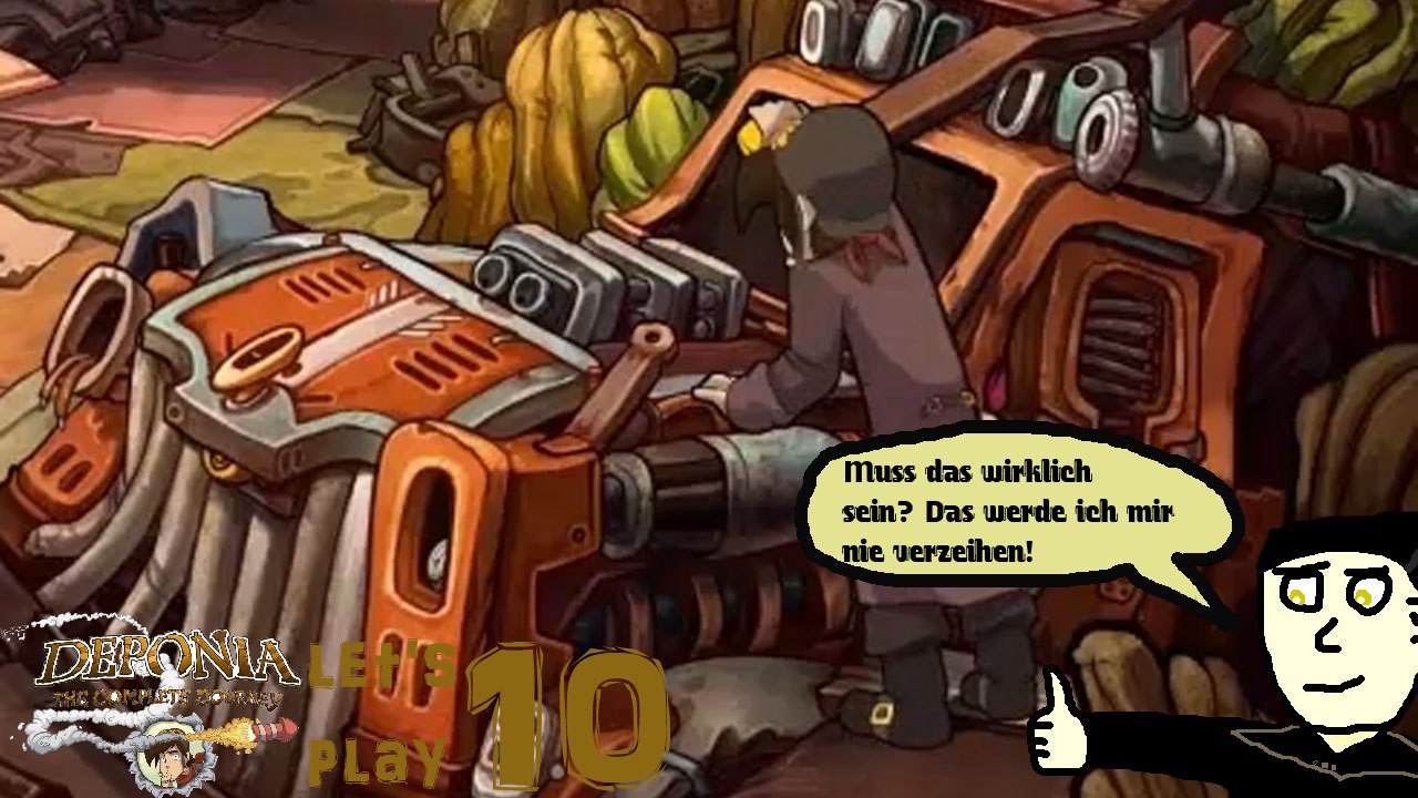 Deponia: The Complete Journey Let's Play 10: Rufus putzt