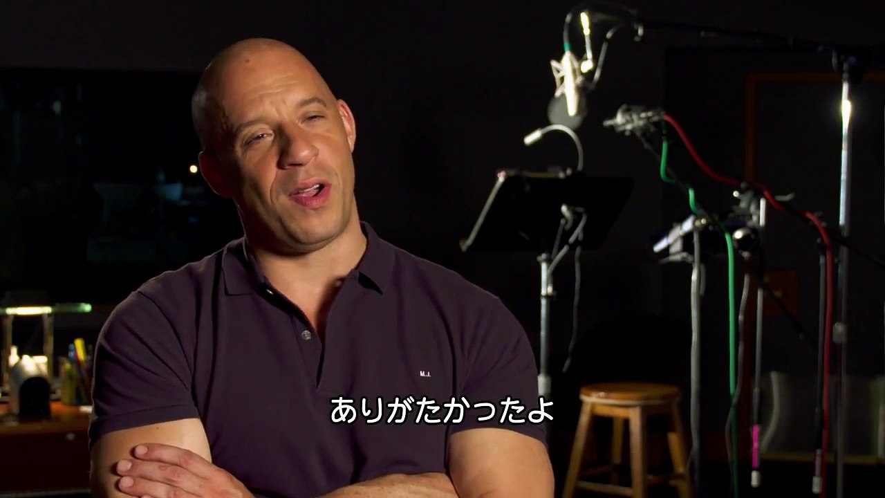 「ガーディアンズ・オブ・ギャラクシー」MovieNEX 特別映像 VIN DIESEL