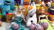 Kids Play Doh Frozen Halloween Pumpkin Disney Princess Magiclip Anna Olaf Elsa Thomas & Fr