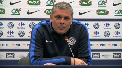 Foot - CdF - MHSC : Martini «Ça se joue à des détails»