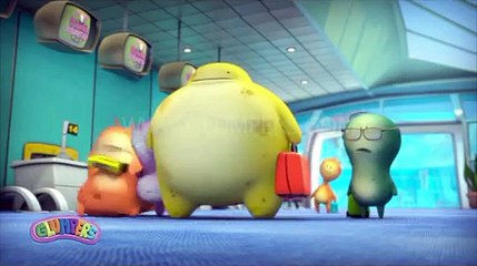 Glumpers, funny cartoon series Airport, Travelling with humor videos,