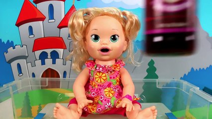 Baby Alive Soda Challenge. DisneyToysFan.