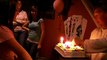 Dad Drops Birthday Cake on Daughter