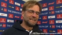 Liverpool vs Exeter 3-0 - Jurgen Klopp post-match interview