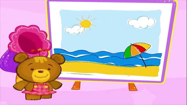 Музыкальный мультфильм: Медвежонок Бенни! Животные джунглей! Звуки для детей