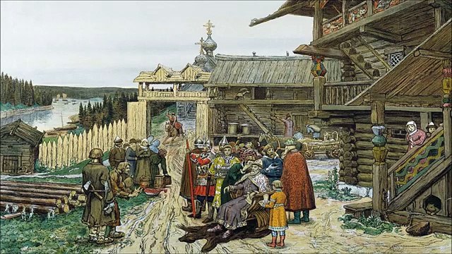 Russian Folk Music - Gray River Fort (World Music 720p)