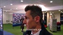 Klose in zona mista dopo Lazio-Juventus