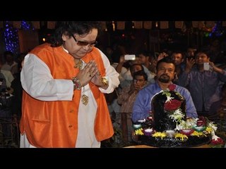 Bappi Lahiri & Dolly Bindra Inaugurate Unique 40ft ShivLing @ Liberty Garden