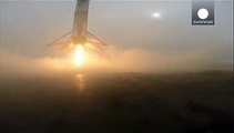 Жесткая посадка Falcon 9
