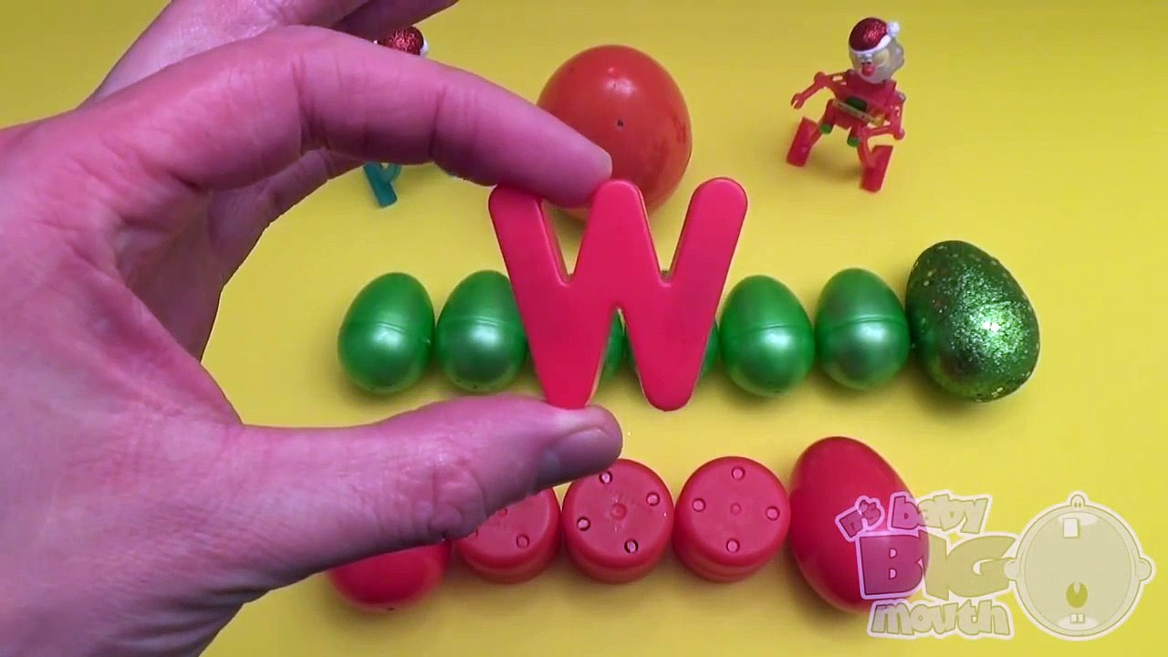 Disney Mickey Mouse Surprise Egg Learn-A-Word! Spelling Holiday Words! Lesson 13