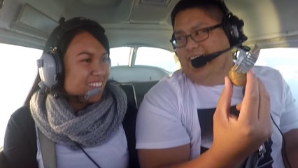 Pilot Makes Adorable Proposal Video During Flight