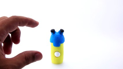 Minions Play doh STOP MOTION video. Animación de Minions