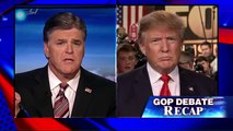Donald Trump talks to Sean Hannity after Fox Business GOP Debate (News World)