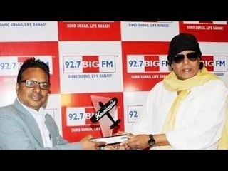 Mithun Chakraborty Felicitated By Big 'Hawaizaada' Heroes @ Big FM Studio