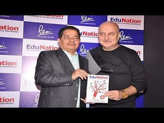Anupam Kher Unveils Dr.Pillais Book On Education