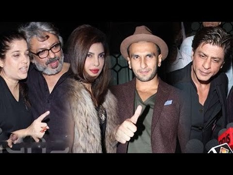 Shahrukh Khan, Priyanka Chopra, Shruti Hassan | Sanjay Leela Bhansali's Padma Shri Party
