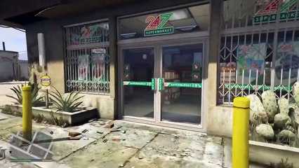 Grand Theft Auto V Scaring a Cat