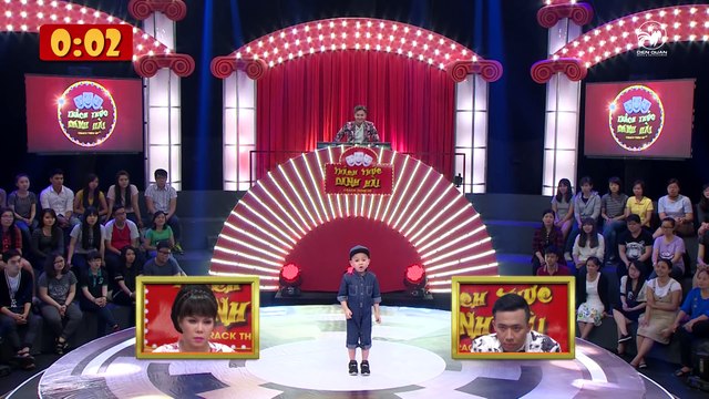 Thách Thức Danh Hài mùa 2 - Siêu nhí triệu view An Khang làm giám khảo -điên đảo-