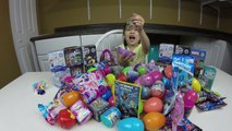 OVER 100 SURPRISE TOYS WORLDS BIGGEST Surprise Egg Opening Ever! Disney Frozen MLP Toys Review