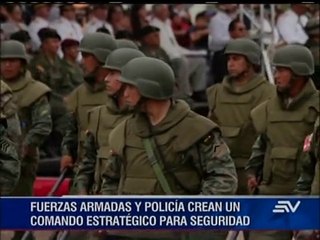 Policía y FFAA. confirman comando de operaciones especial