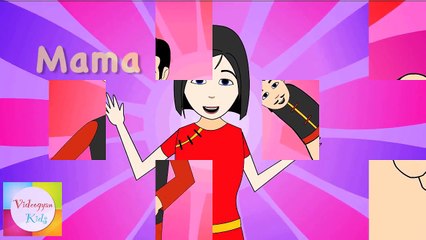 Finger Family (Chinese Family) Nursery Rhymes | Cartoon Animation Songs For Children