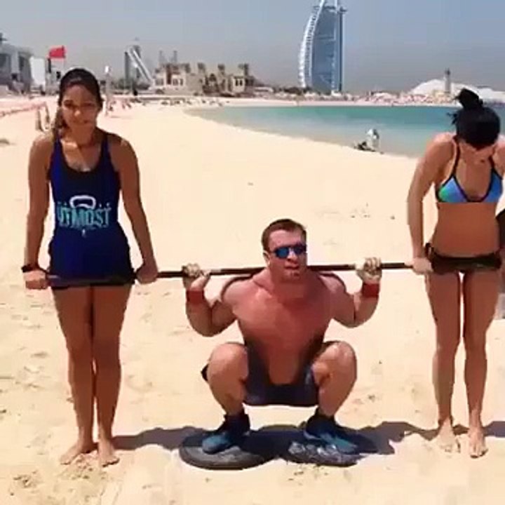 Gymnastics at the Beach and other Fun __ Funny Chicago's  _by  MIX Maza