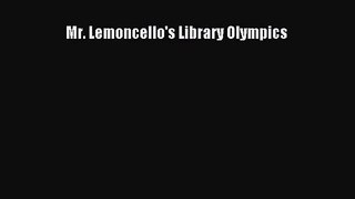 [PDF Download] Mr. Lemoncello's Library Olympics [Download] Online