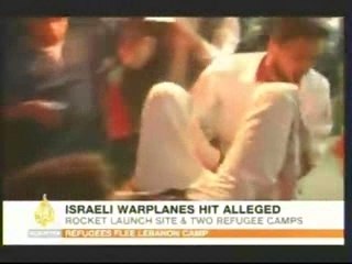 New Israeli strikes on Palestinians