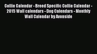 PDF Download - Collie Calendar - Breed Specific Collie Calendar - 2015 Wall calendars - Dog