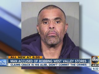 Man accused of robbing West Valley stores