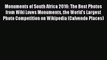 PDF Download - Monuments of South Africa 2016: The Best Photos from Wiki Loves Monuments the