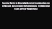 Special Tests in Musculoskeletal Examination: An evidence-based guide for clinicians 1e (Essential