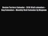 [PDF Download] Boston Terriers Calendar - 2016 Wall calendars - Dog Calendars - Monthly Wall