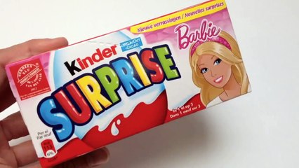 Barbie Surprise Eggs Barbie Kinder Surprise Eggs Chocolate Eggs