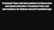 Treatment Plans and Interventions for Depression and Anxiety Disorders (Treatment Plans and