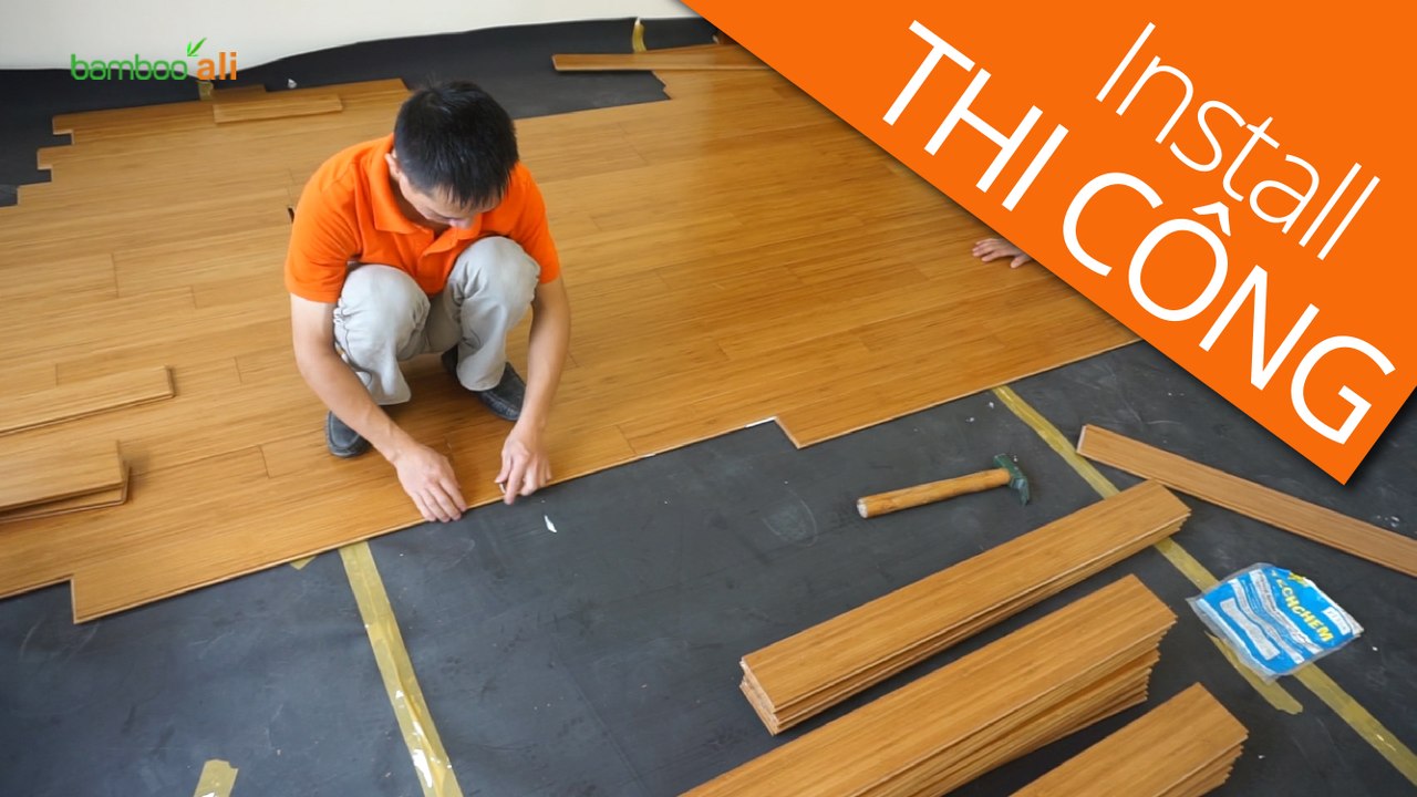Thi công Sàn tre Ali tại Hải phòng