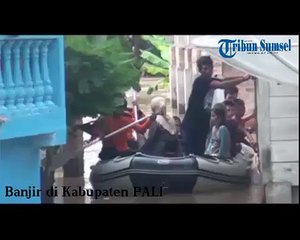 Inilah Daerah Langganan Banjir di Sumsel