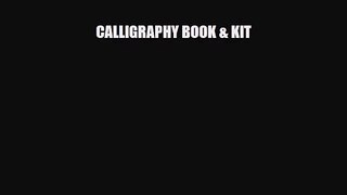 [PDF Download] CALLIGRAPHY BOOK & KIT [Download] Online
