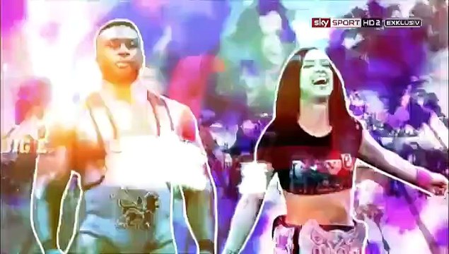 WWE Natalya, Kaitlyn vs Aj Lee Layla show