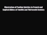 [PDF Download] Illustration of Pauline Epistles in French and English Bibles of Twelfth and