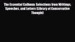 PDF Download The Essential Calhoun: Selections from Writings Speeches and Letters (Library