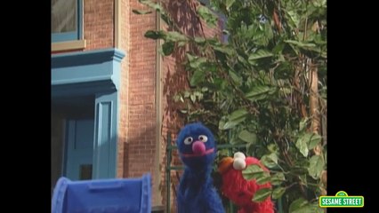 Sesame Street: Grover Demonstrates Next to A Mailbox